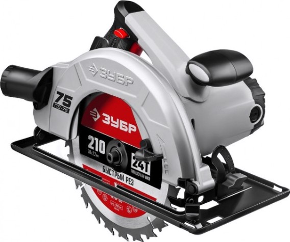 Пила циркулярная сетевая ЗУБР ПД-75 Пила циркулярная сетевая ЗУБР ПД-75